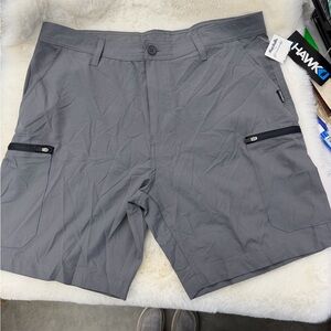 Tony Hawk Men's Cargo Shorts in Charcoal
